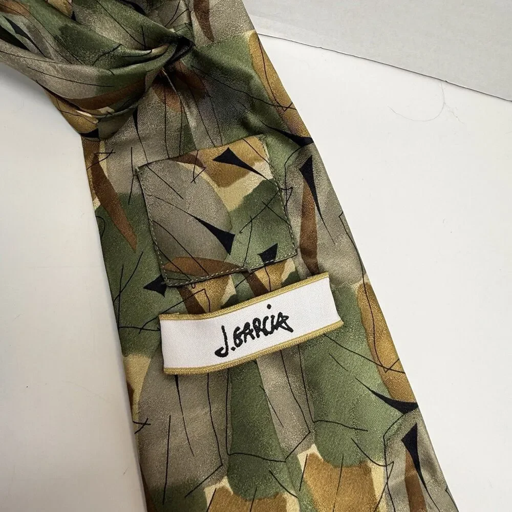 Vintage J Garcia Wired Crossroads Limited Edition 100% Silk Neck Tie